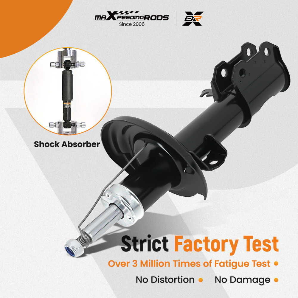 Front Shock Absorbers compatible for Vauxhall Vectra C 2002-2009 Shocks Shockers X 2