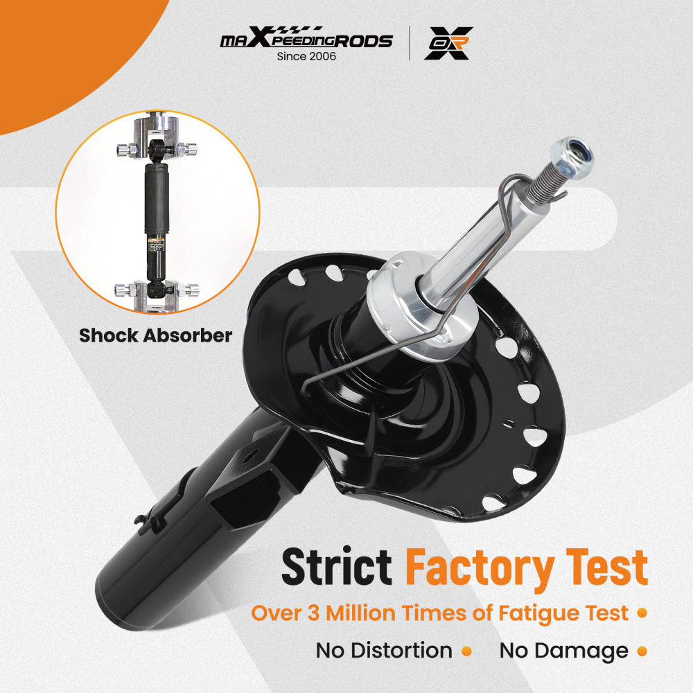 2x Shock Absorber Front compatible for Ford Galaxy S-Max 2006-15 339720 339721 6G9118045AAG