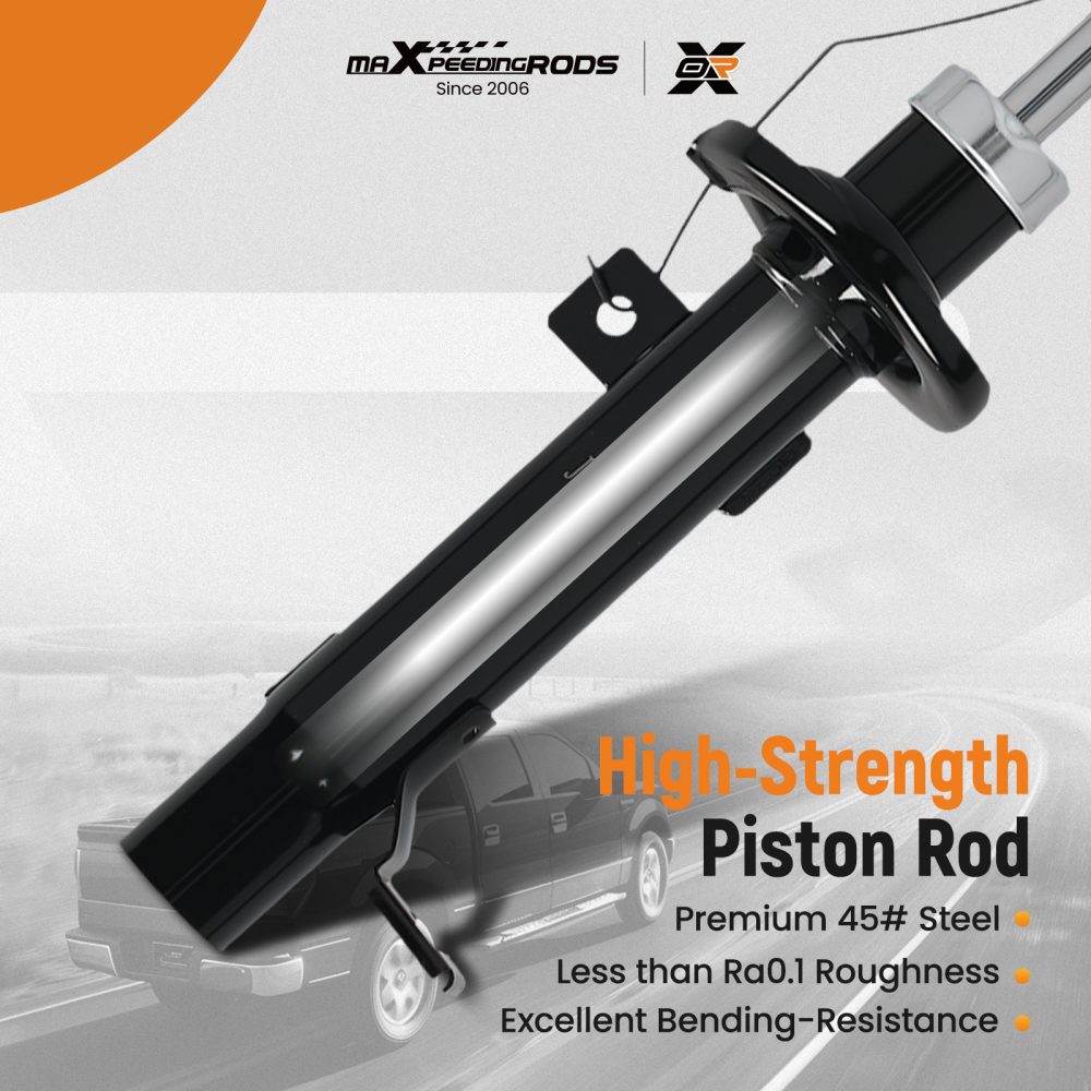 Front Gas Shock Mount compatible for Ford Fiesta 2001-2010 1329533 Complete Strut Assembly