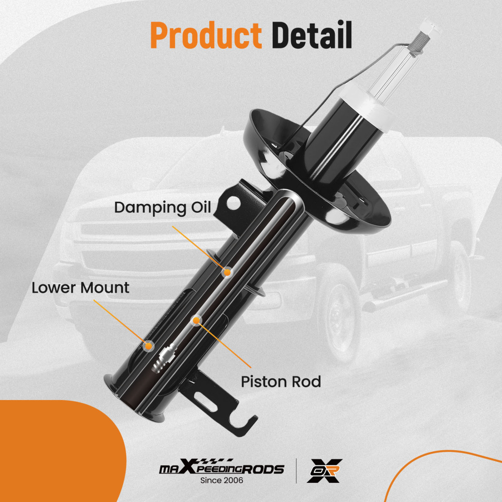 Front Damper Assembly Kit compatible for Opel Astra/Compatible for Chevrolet Orlando 09-16 339374