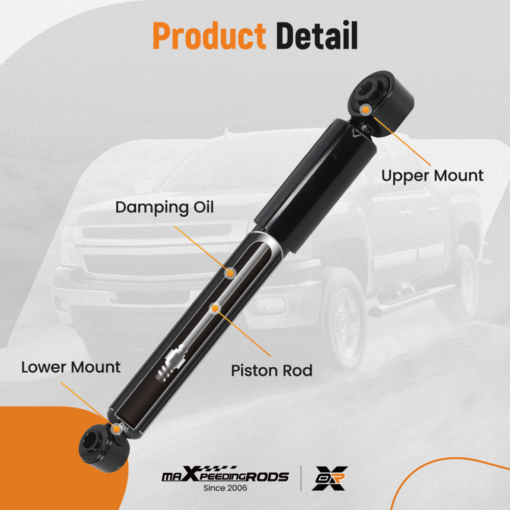 2x Amortisseur Arrière compatible pour Mercedes-Benz Viano Vito Mixto W639 2003-2014