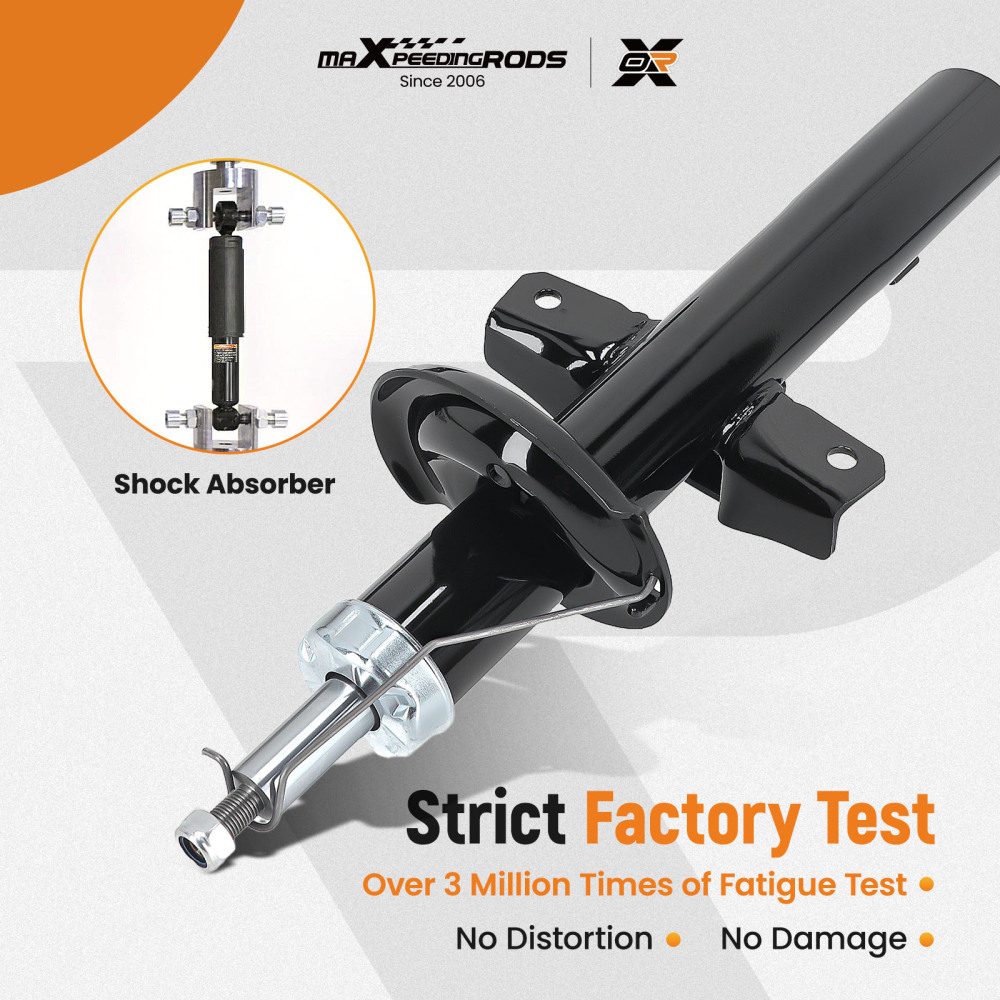 2x Shock Absorbers (Pair) Compatible for FORD MONDEO Mk3 2.0 Rear 00 to 07 Damper