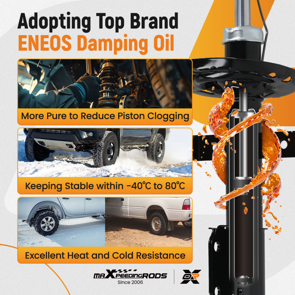 Shock Absorbers Front Suspension compatible for Renault Clio IV 2012-2023 2018 2019