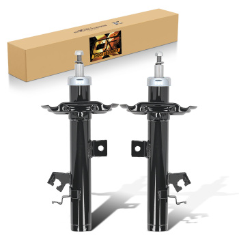2x Front Shock Absorbers compatible for Nissan Qashqai II J11 compatible for Renault Kadjar HA Left Right