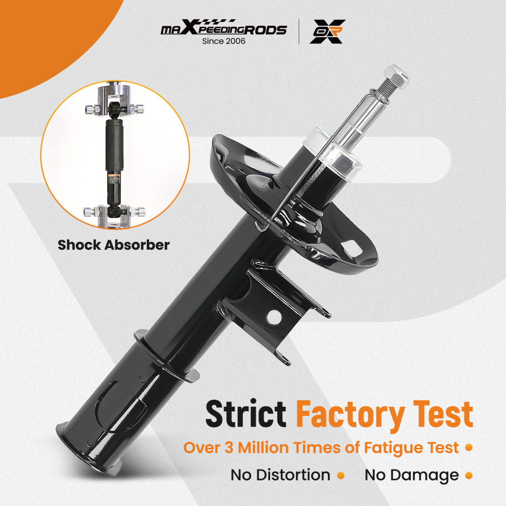 2x Shock Absorbers Front compatible for Mercedes-Benz A200 B200 A220 CLA250 W176 W246 C117