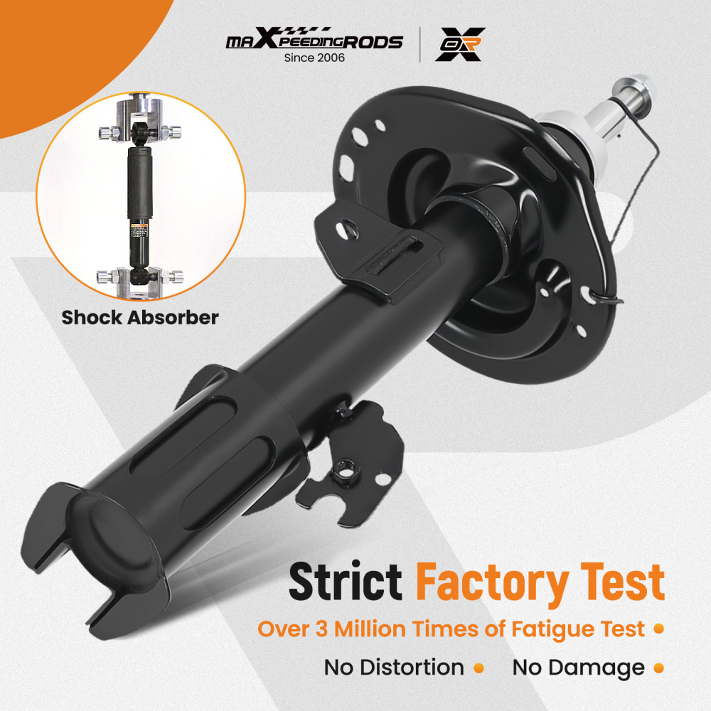 Pair compatible for Toyota Highlander 2008 - 2010 Front Right Left Shocks Absorber Struts