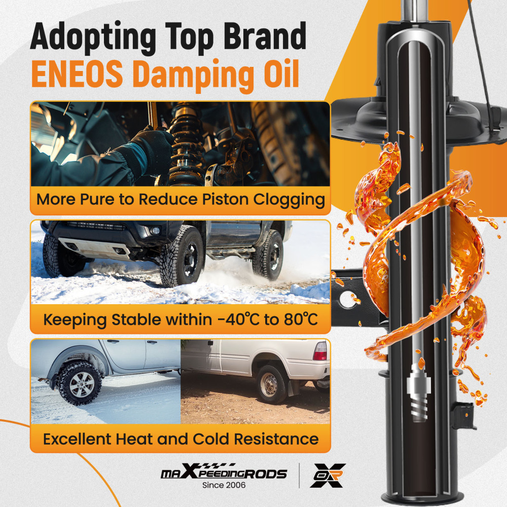 Front Shock Absorber compatible for Kia Sportage compatible for Hyundai ix35 2010-2015 546612Y010