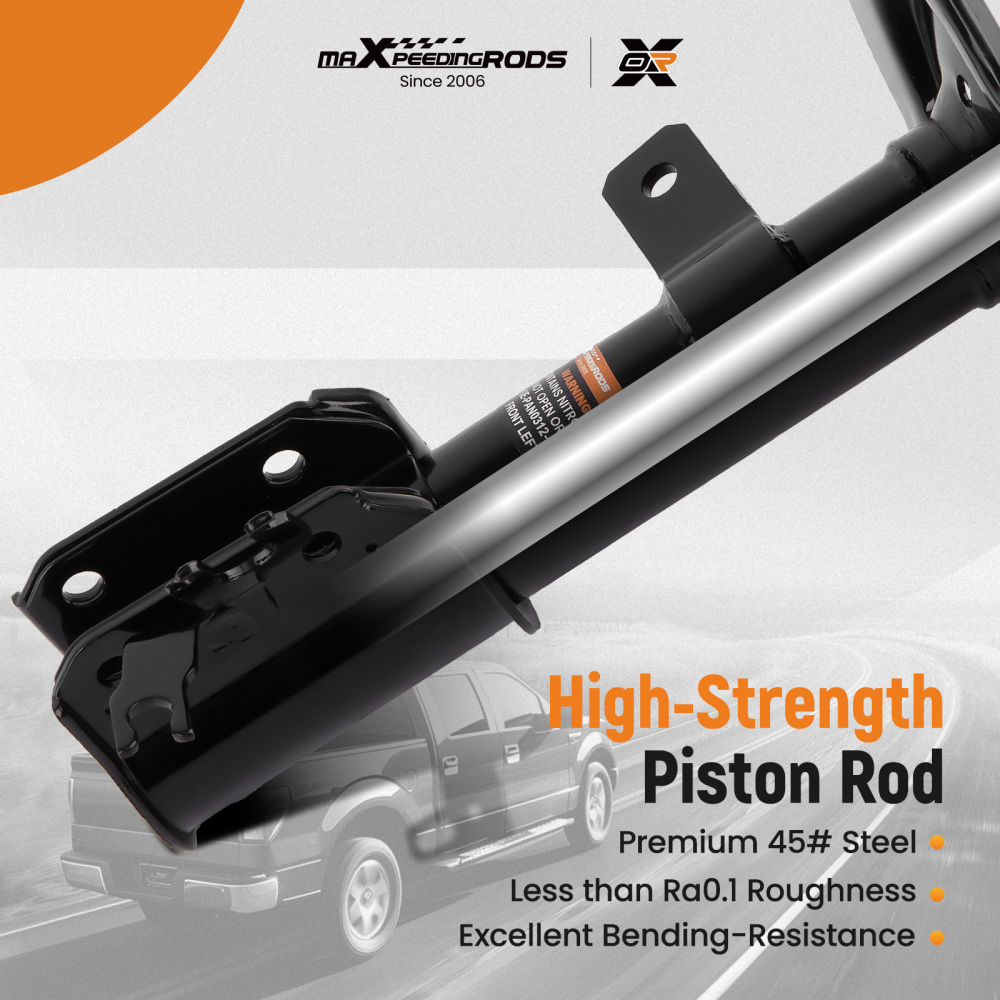 2 Suspensión Amortisseurs Avant compatible pour Fiat Panda 169 2010-2013