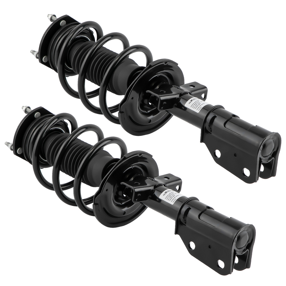 Front Complete StrutsSprings Set compatible for GMC Acadia compatible for Chevrolet Traverse 2007-2012 lowering kit