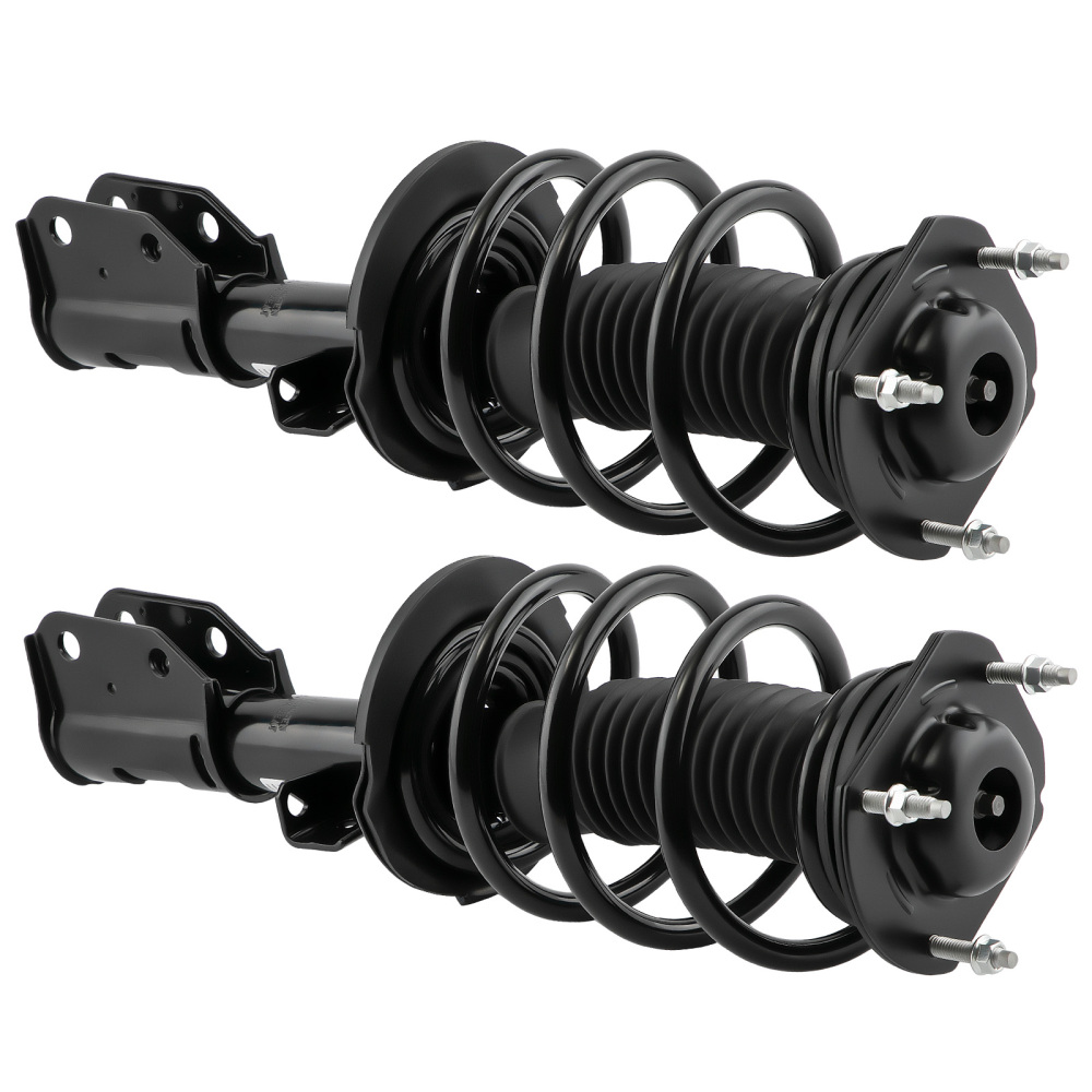 Front Complete StrutsSprings Set compatible for GMC Acadia compatible for Chevrolet Traverse 2007-2012 lowering kit