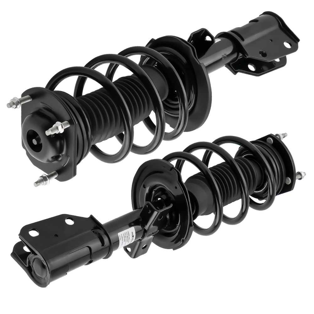 Front Complete StrutsSprings Set compatible for GMC Acadia compatible for Chevrolet Traverse 2007-2012 lowering kit