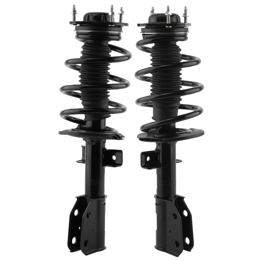 Front Complete StrutsSprings Set compatible for GMC Acadia compatible for Chevrolet Traverse 2007-2012 lowering kit