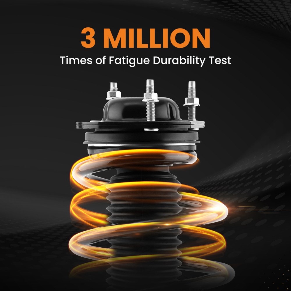 Front Complete StrutsSprings Set compatible for GMC Acadia compatible for Chevrolet Traverse 2007-2012 lowering kit