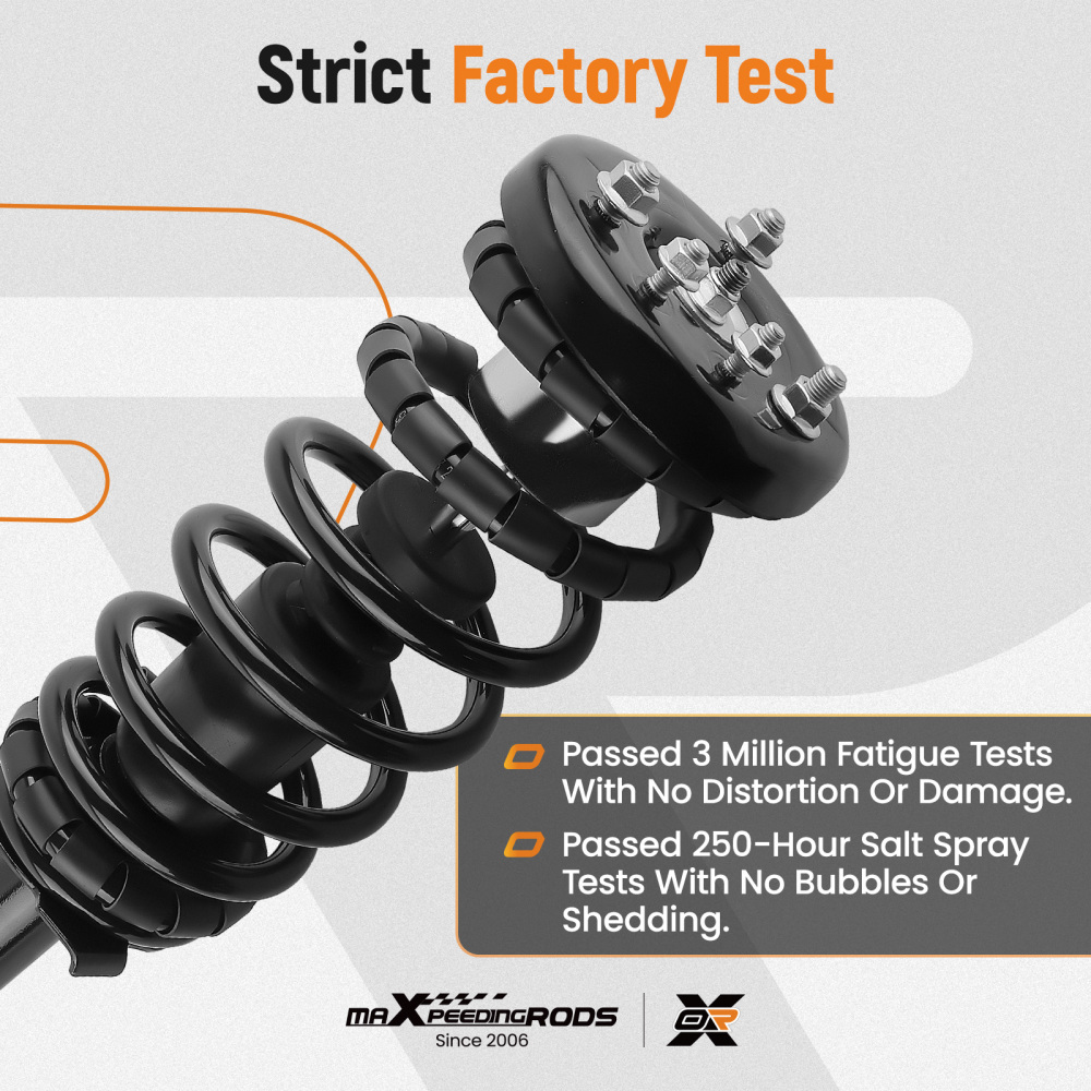 Suspension Front Struts w/ Sway Bar End Links compatible for Honda Accord 1998-2001 2002