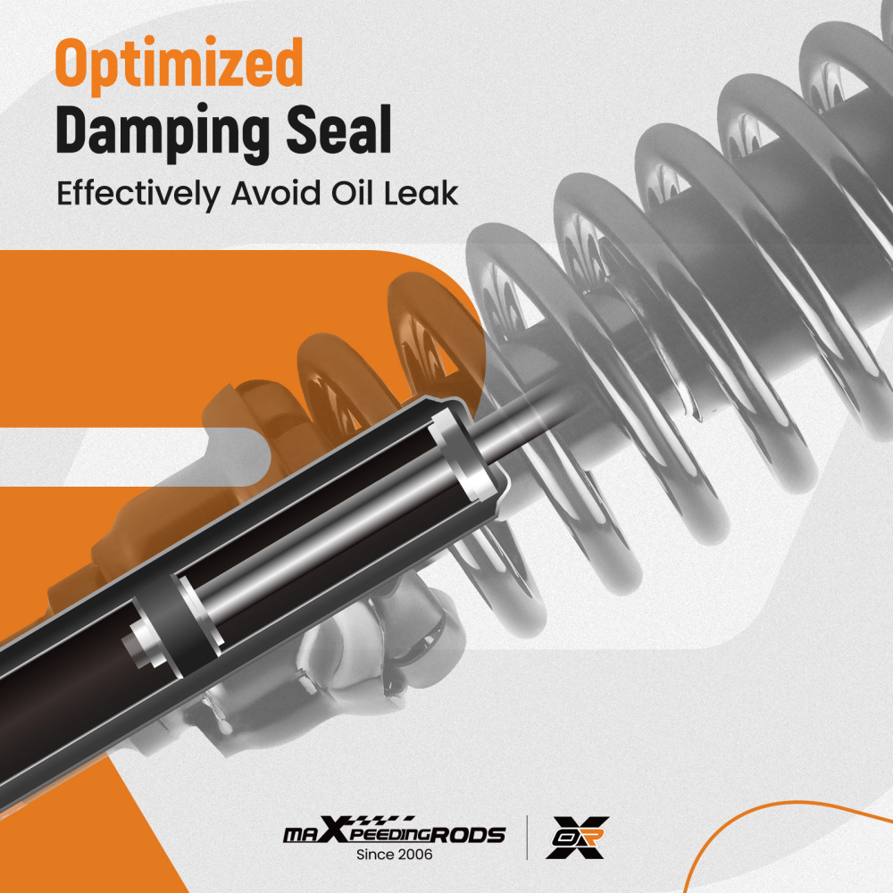 One Pair Rear OE Replacement Shock Struts Assembly compatible for Honda Civic 1996-2000 171292