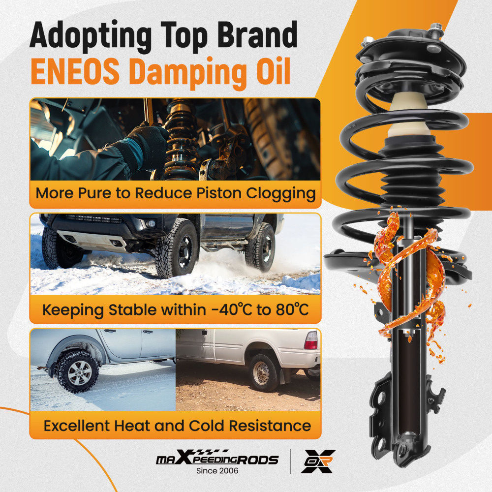 Front Suspension Shock Absorbers compatible for Lexus ES300 1997 1998 1999 2000 2001 11281