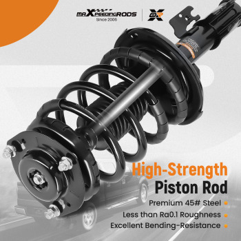 Front OE Replacement Suspension Shock Absorbers compatible for Toyota Camry 2007-2011 2.4 2.5 LITER L4