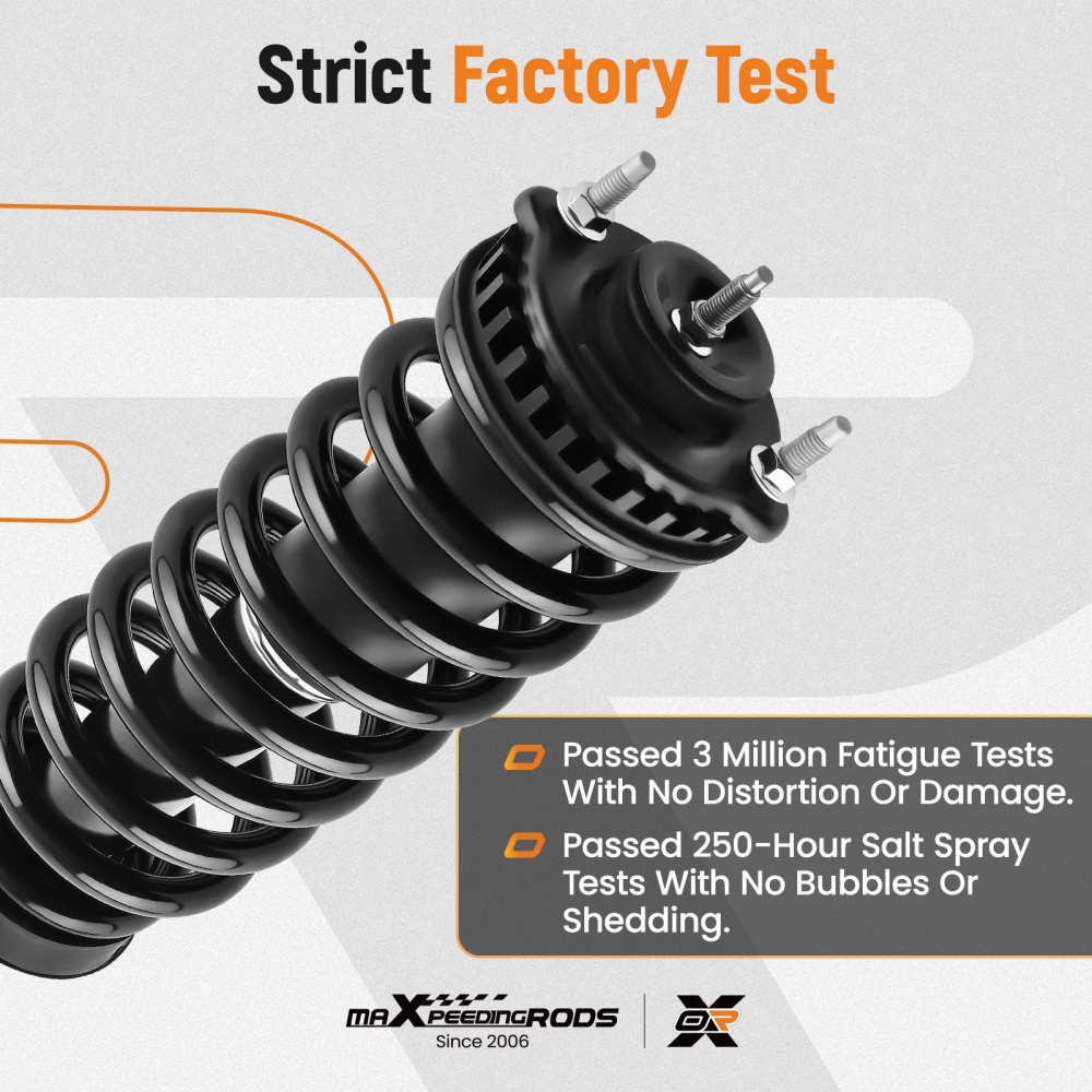 Front Complete Struts w/ Control arms For 2002-2009 compatible for Chevy Trailblazer compatible for GMC Envoy