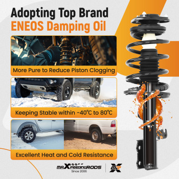 Front Suspension Shock Absorber compatible for Toyota Corolla 2003 2004 2005 2006 2007 2008