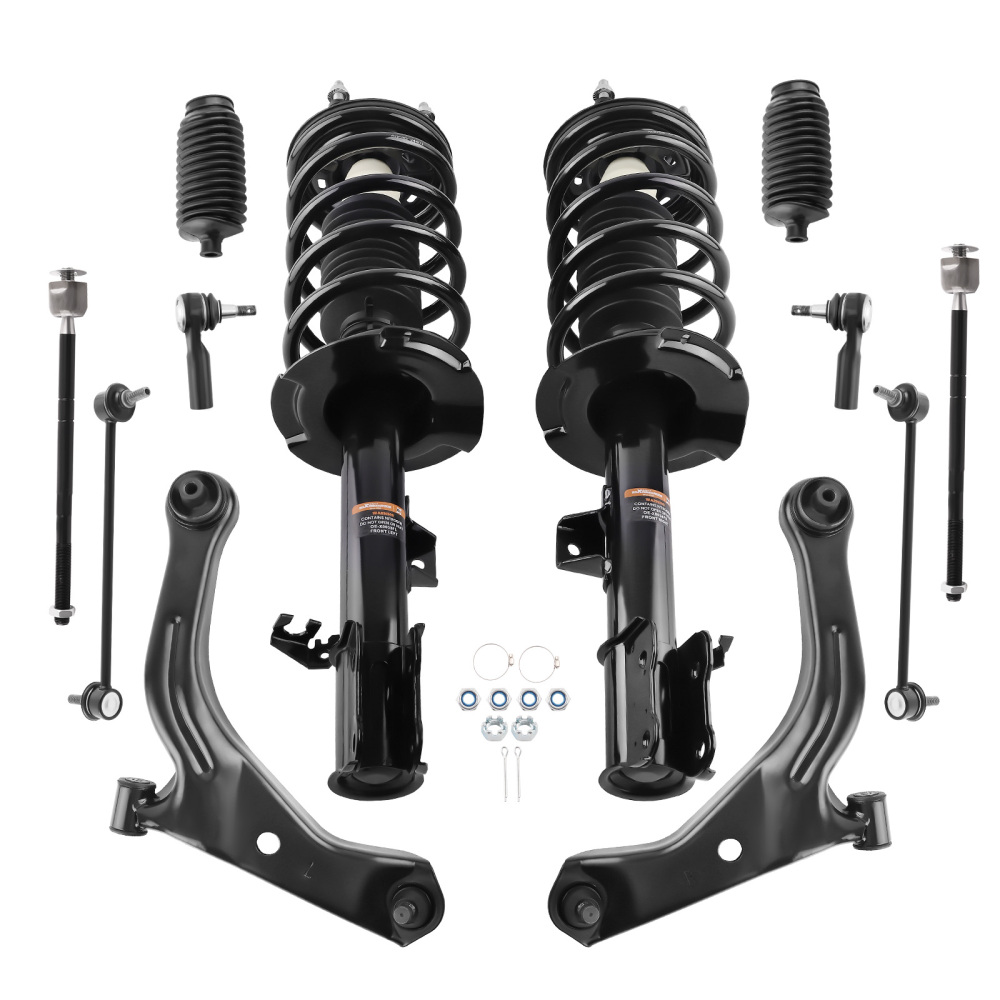 Suspension Front Struts w/Control Arms Sway Bars Kit for 2005-2009 compatible for Ford Escape