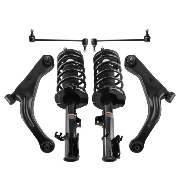 Front Struts Control Arms Sway Bars Kit for 2005-2006 2008-2011 compatible for Mariner Tribute