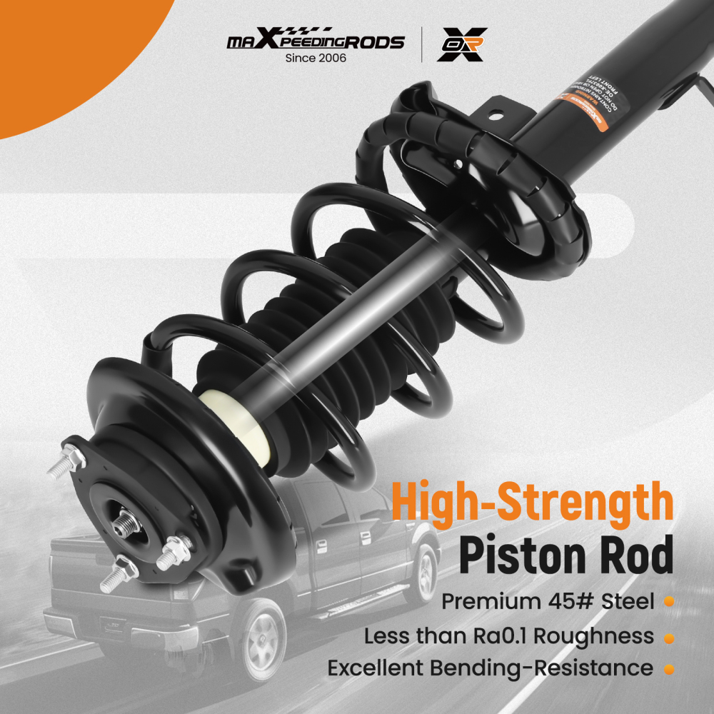 2pcs Front Struts w/ Coil Springs compatible for Ford Focus 2000 2001 2002-2005 Sedan/Wagon