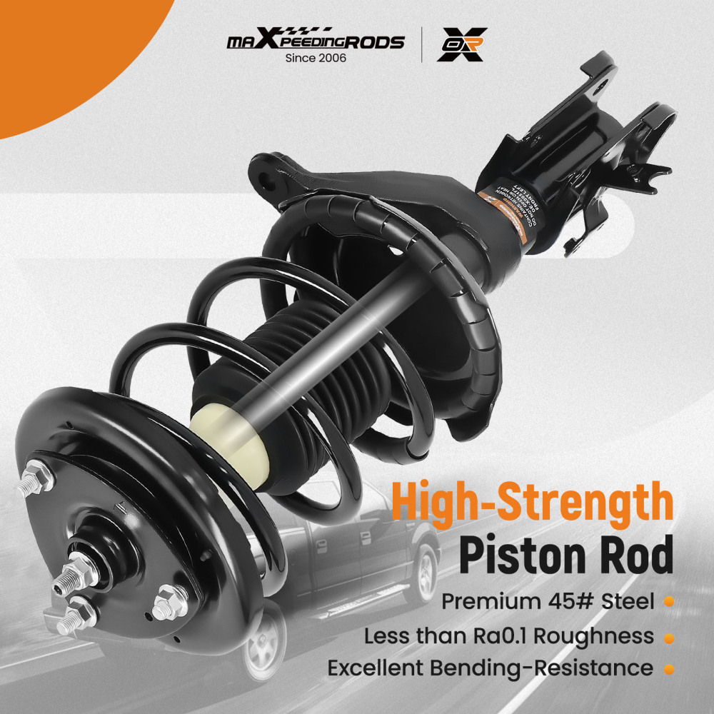 2x Front Struts w/Coil Spring Assembly Compatible For Honda Civic 2001-2005 Acura EL 01-03