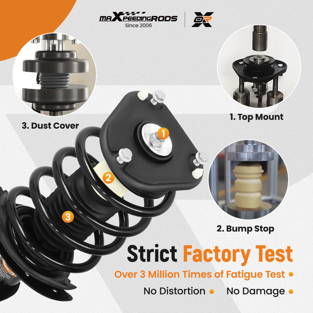 Front Shocks Struts Compatible For Cadillac Deville 2000-2005 Buick Lesabre 01-03 Aurora