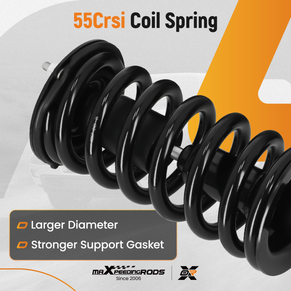 Front Shock Struts Assembly compatible for Nissan Titan 2004-2015 LE/SE/XE 4WD