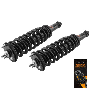 Front Suspension Shock Absorbers compatible for Toyota Sequoia 2001-2007 171348L 171348R