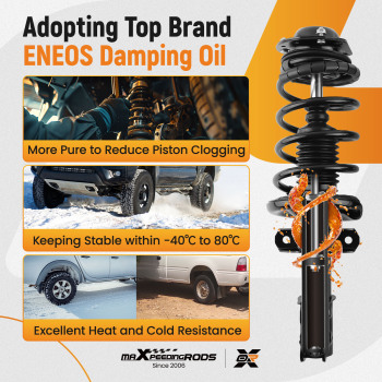 Front Complete OE Replacement Strut Assembly for 2007 2008 2009 G5 06-11 HHR 2005-2010 Cobalt