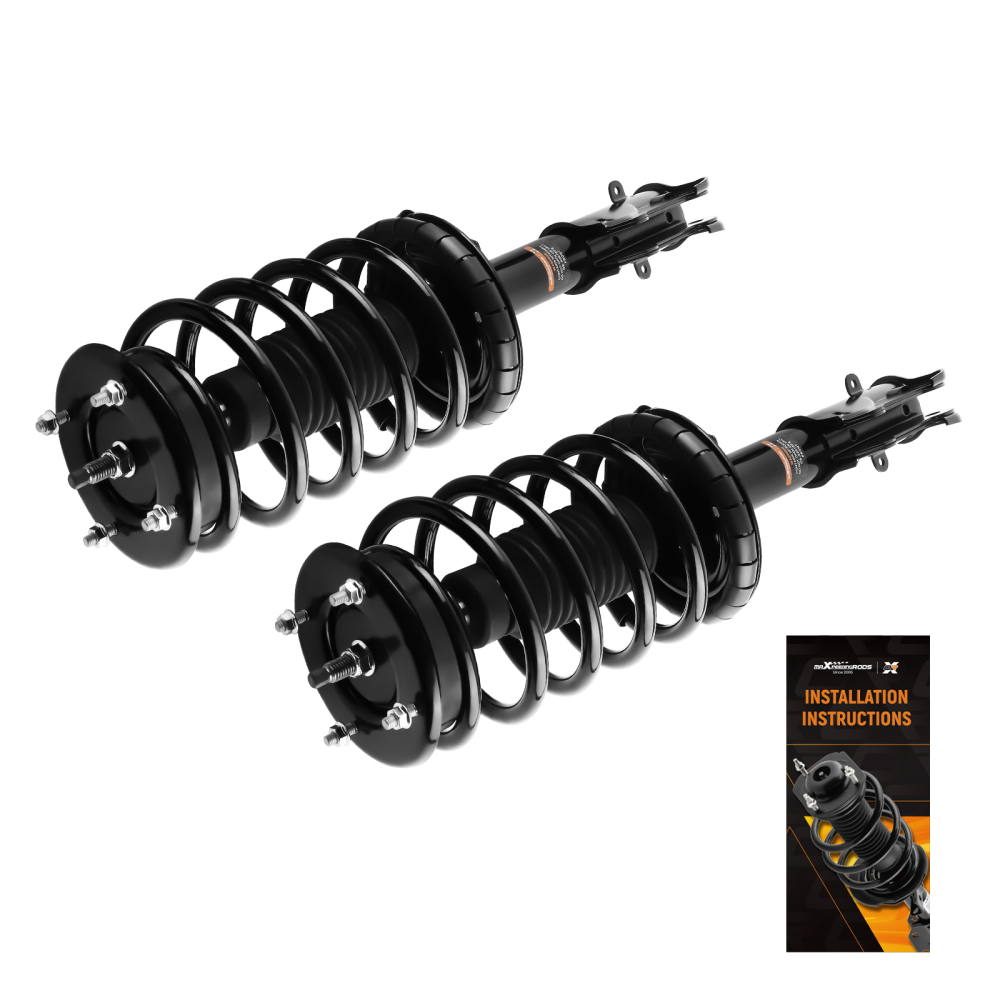 2x Front OE Replacement Shock Struts Assembly compatible for Ford Mustang 2005-2010 BASE/GT 172138