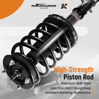 2x Front OE Replacement Shock Struts Assembly compatible for Ford Mustang 2005-2010 BASE/GT 172138