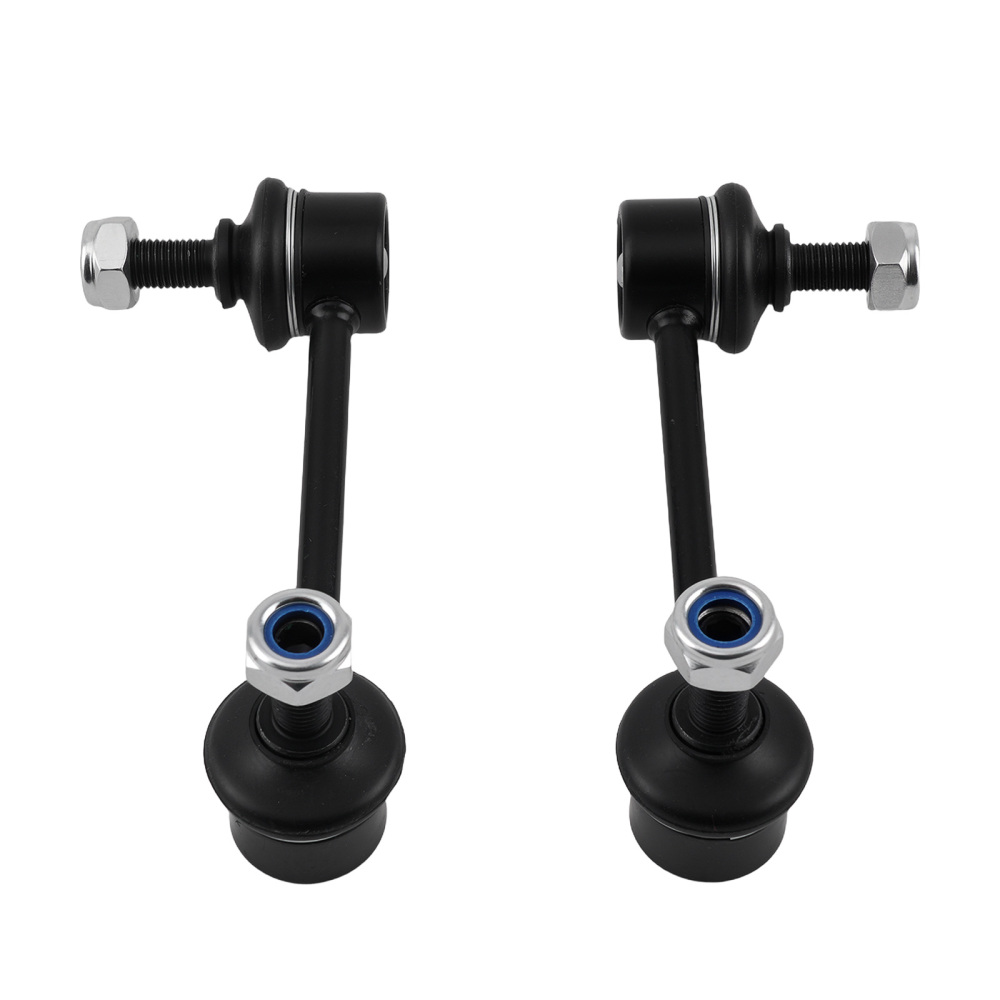 4pcs Rear Struts w/ Coil Spring + Sway Bar Links Kit compatible for Honda Accord 2003-2007