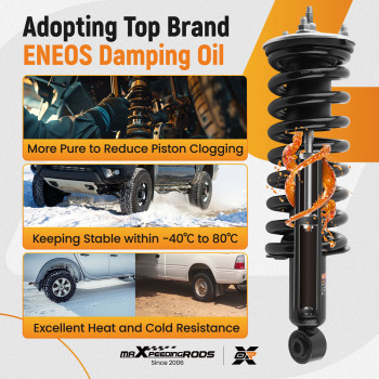 1 Pair Front Shock Struts compatible for Nissan Pathfinder compatible for Nissan Xterra 2005-2012