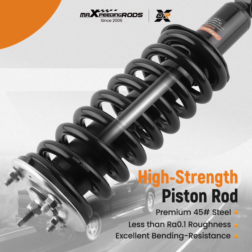 1 Pair Front Shock Struts compatible for Nissan Pathfinder compatible for Nissan Xterra 2005-2012