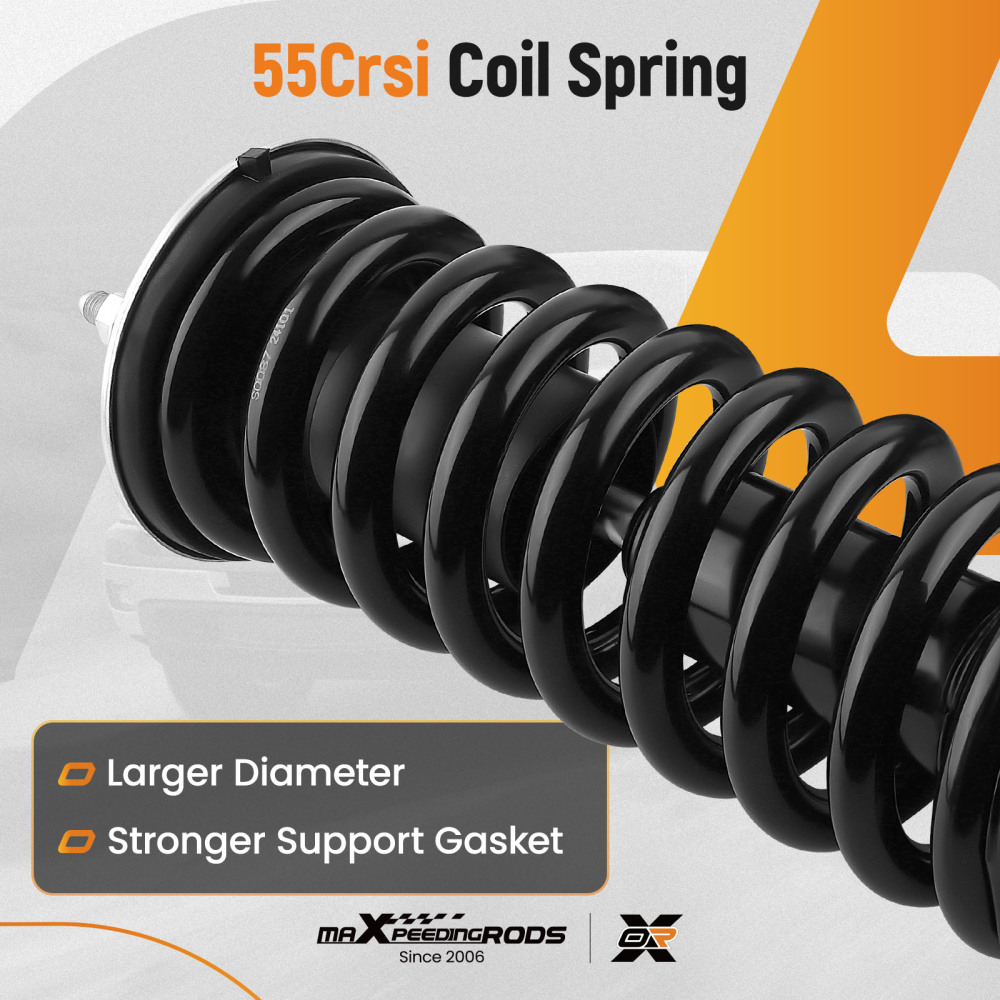 1 Pair Front Shock Struts compatible for Nissan Pathfinder compatible for Nissan Xterra 2005-2012