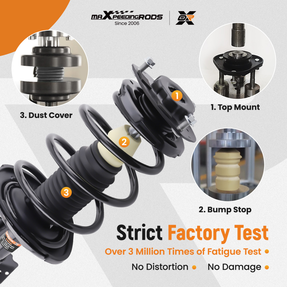 Front Strut Coil Spring Sway Bar Link compatible for Toyota Camry Solara compatible for Lexus ES330 04-06