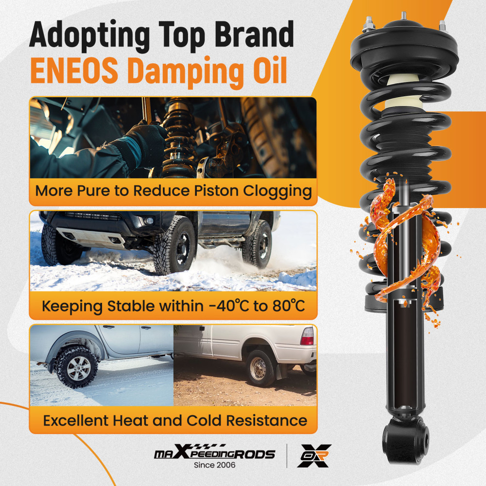 Compatible for Ford F-150 2009-2013 maXpeedingrodss Strut Assembly