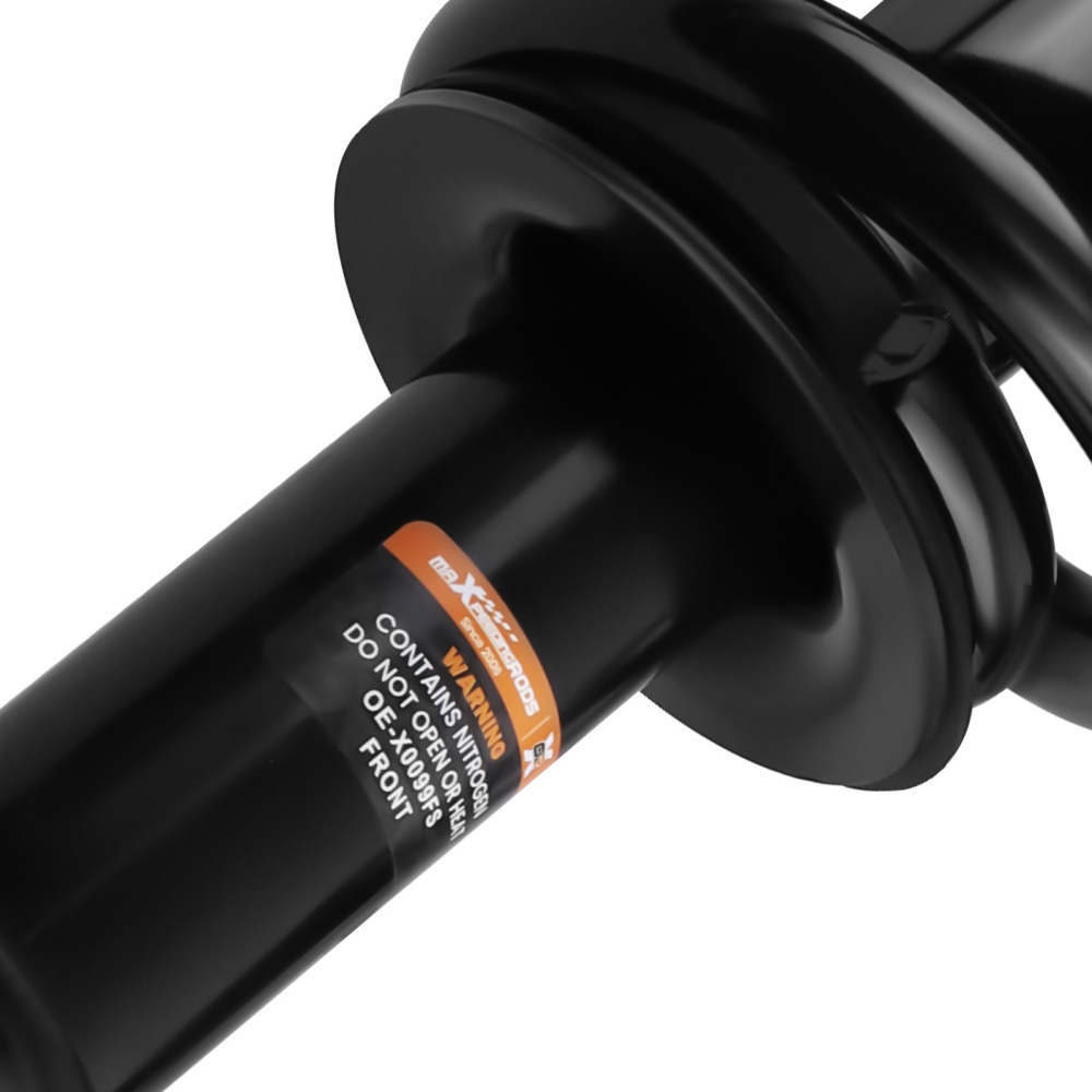 Pair Front Shock Struts w/ Coil Spring For 07-16 compatible for Chevy Suburban Tahoe GMC Yukon