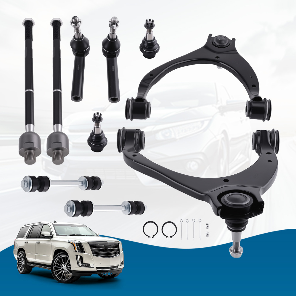 Suspension Front Struts Control Arms Tie Rods compatible for Chevrolet Tahoe 2015-2016