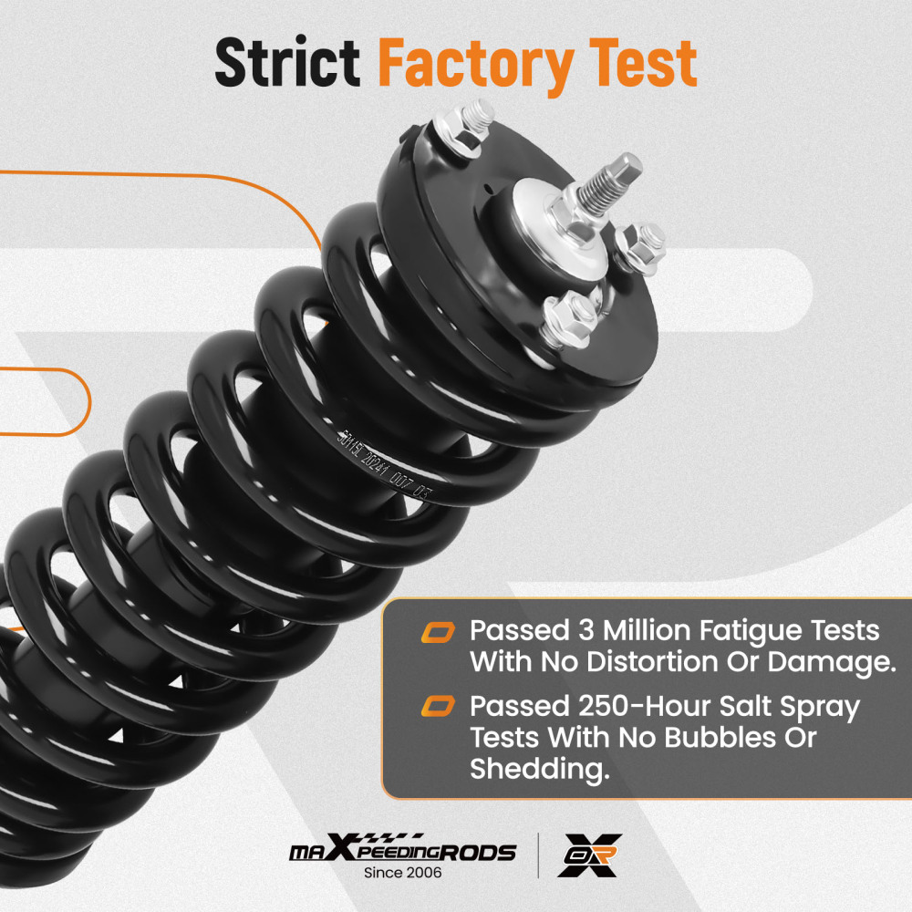 Front OE Replacement Suspension Shock Absorbers compatible for Toyota 4Runner 1996-2002 3.4LITER V6 4WD