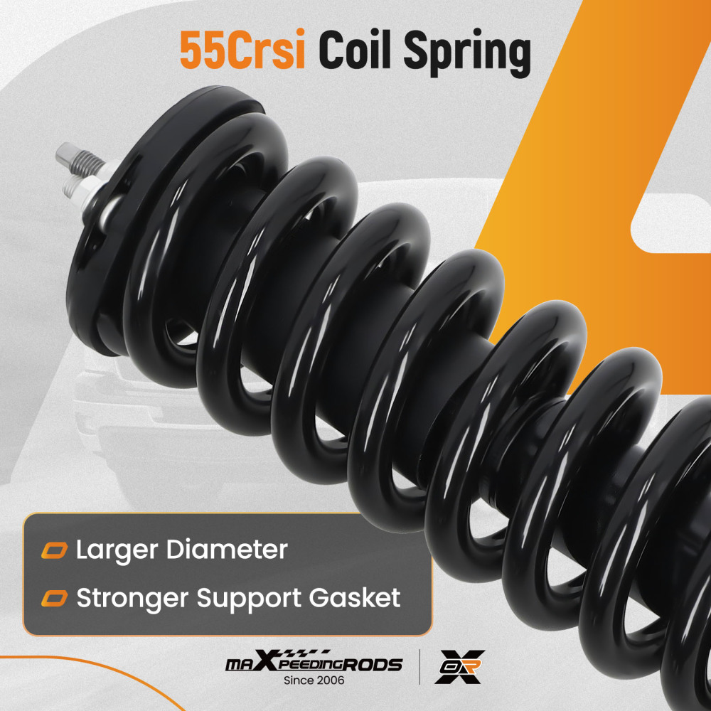 Front OE Replacement Suspension Shock Absorbers compatible for Toyota 4Runner 1996-2002 3.4LITER V6 4WD