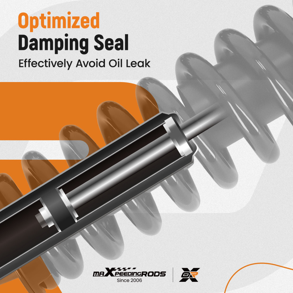 Front OE Replacement Suspension Shock Absorbers compatible for Toyota 4Runner 1996-2002 3.4LITER V6 4WD