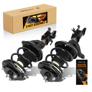 Front Struts w/ Coil Springs compatible for Honda Civic 2003-2005 SI/LX/EX/DX Sedan/Coupe