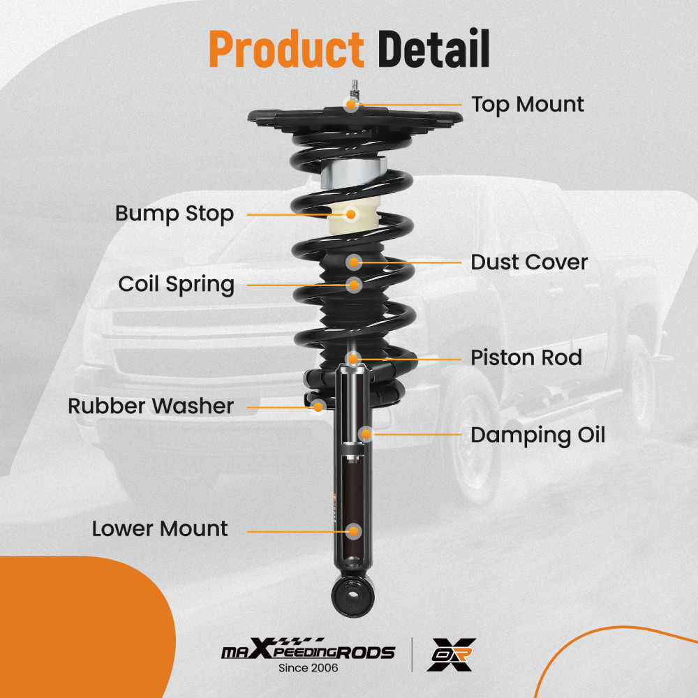 Rear Suspension Shock Absorber compatible for Nissan Sentra 2000-2006 1.8LITER L4