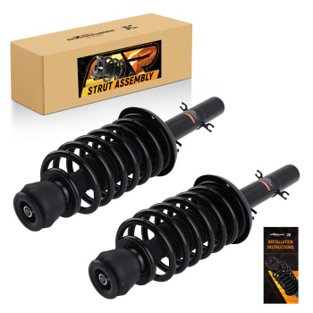 Kit 2 Molle Ammortizzatori Anteriori compatibile per VW Golf 4 1J Beetle 1998-2010