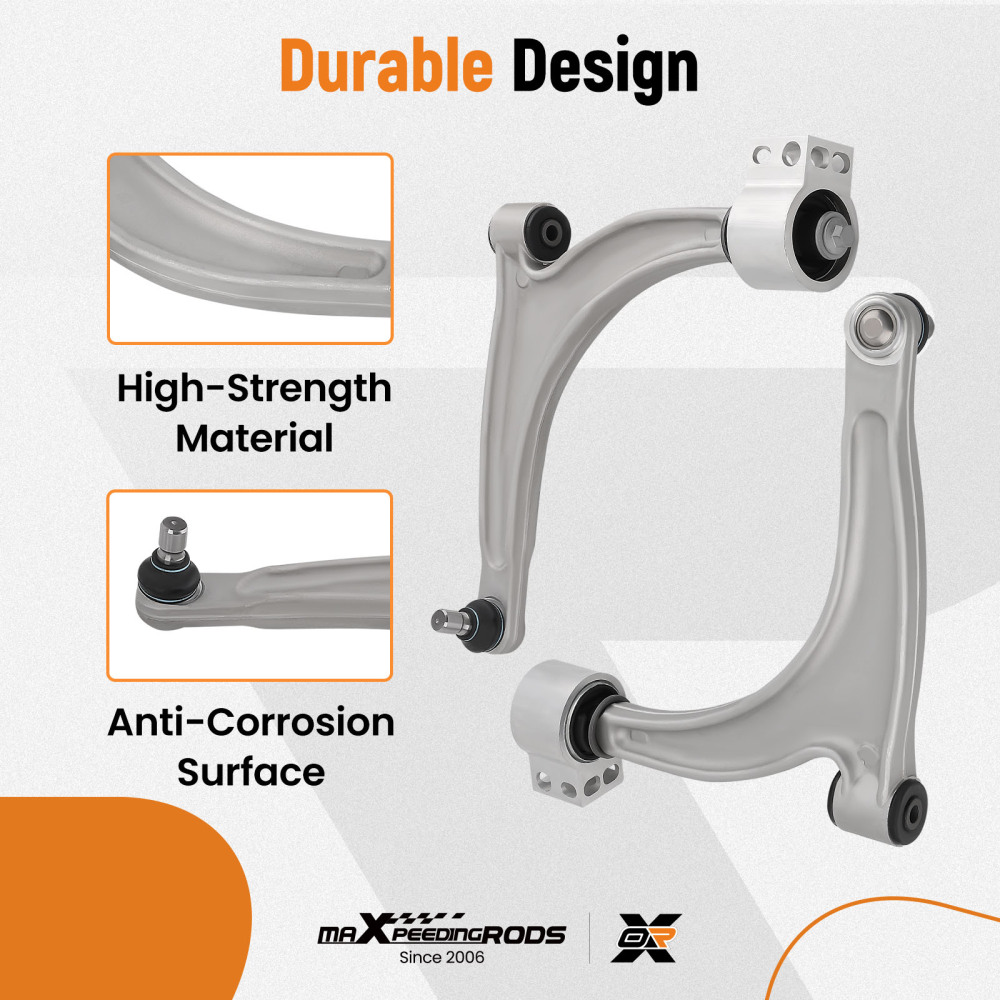 Front Struts Control Arms Kit for 2004-2012 compatible for Chevy Malibu 2005-10 compatible for Pontiac G6 3.5L