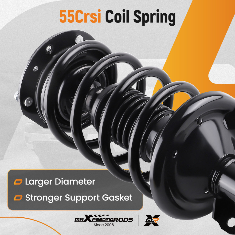 Front Struts Control Arms Kit for 2004-2012 compatible for Chevy Malibu 2005-10 compatible for Pontiac G6 3.5L