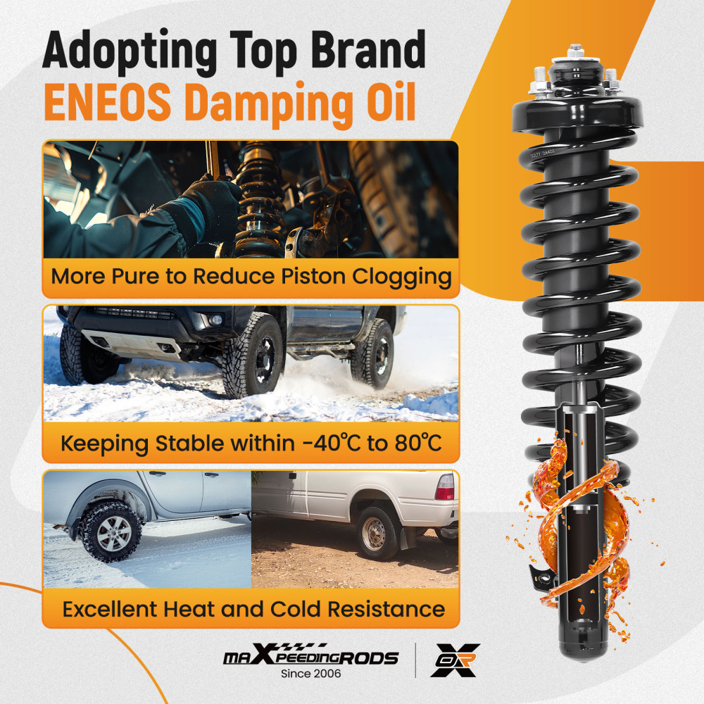 Compatible For Honda Civic 1992-1995 Maxpeedingrods OE Replacement Strut Assembly